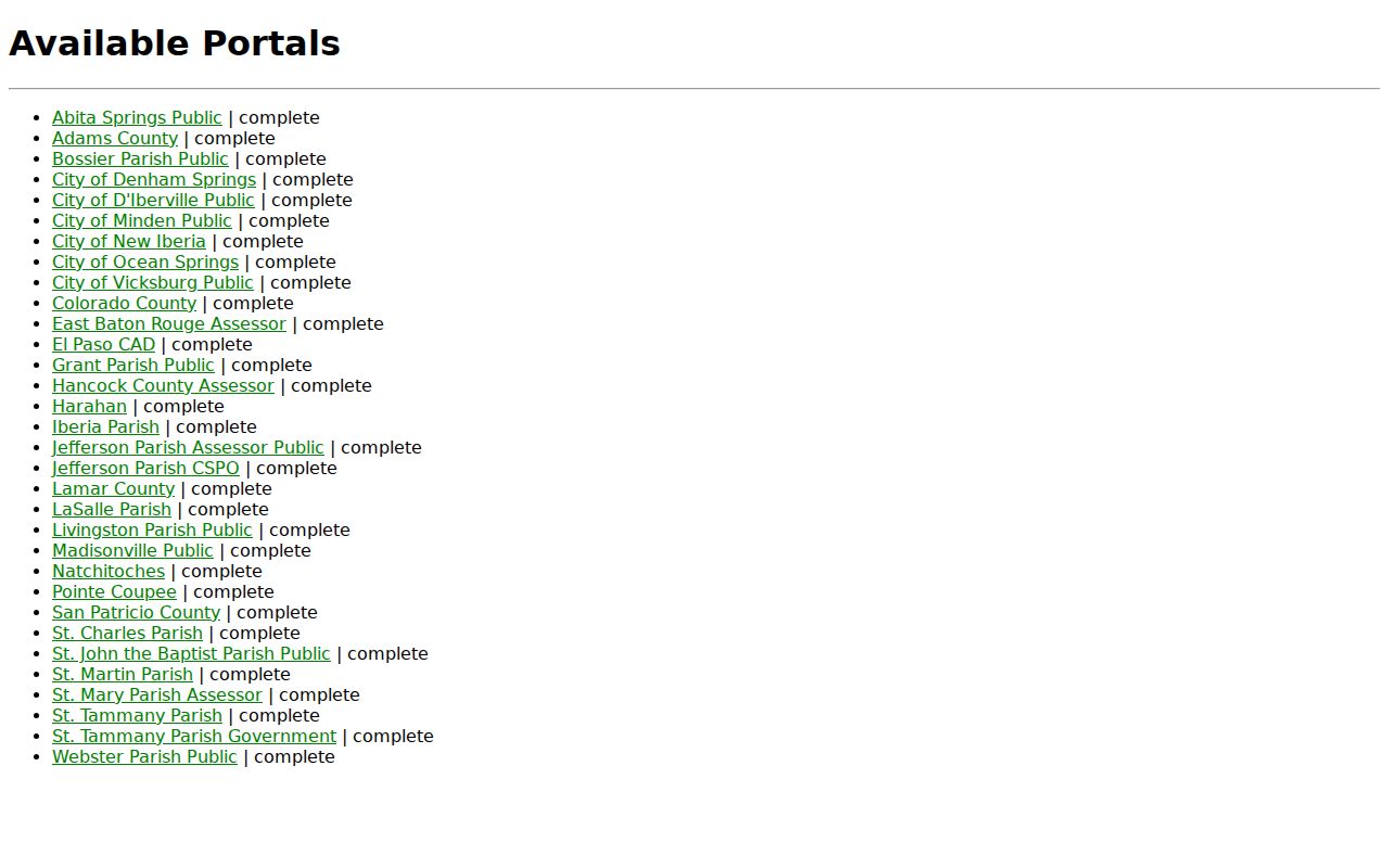Terrytown residents directory JeffMAP property viewer