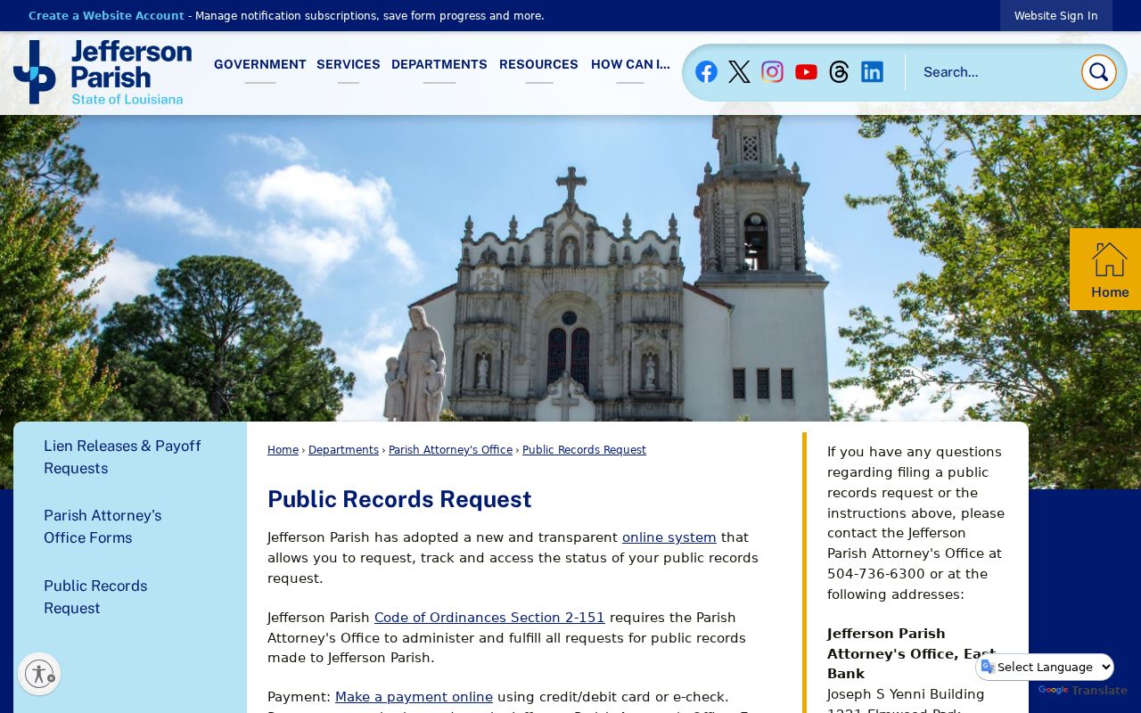 Terrytown residents directory public records request